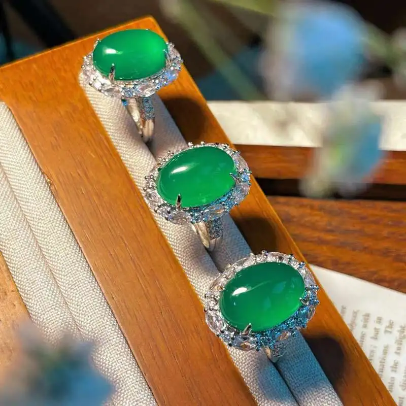 Grace Jade Rings Women's-8