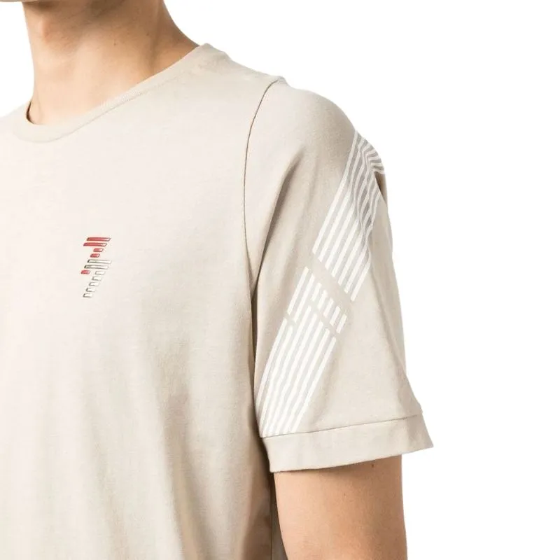 EMPORIO ARMANI EA7 SS23 T Shirt Men's Light Coffee-4
