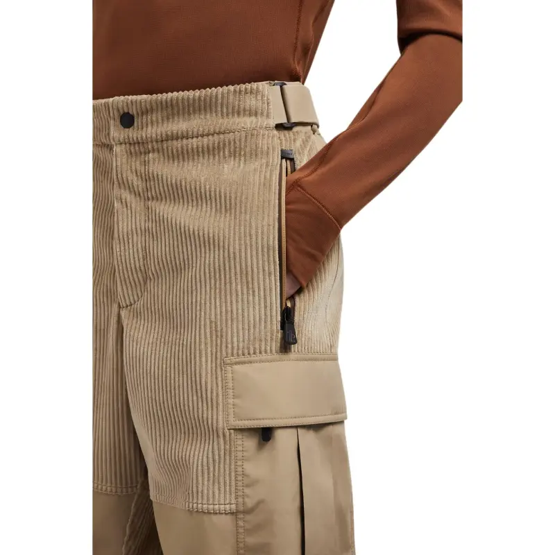 Moncler Ski Pants Men's Light Umber-4
