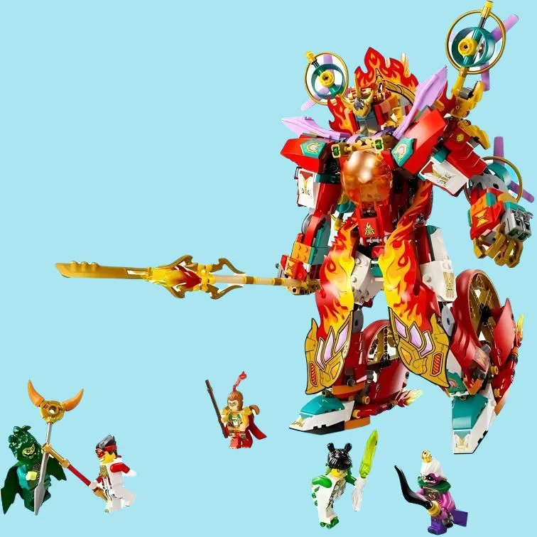 LEGO Nezha Cannon Mecha Building Blocks 1163pcs 80057-2