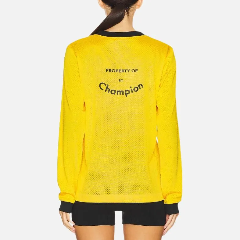 Champion GUIZIO Collaboration T Shirt Women's Yellow-2