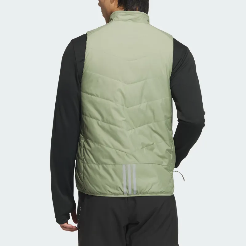 Adidas FW24 ESS RN INS VEST Vest Men's Tent Green-3
