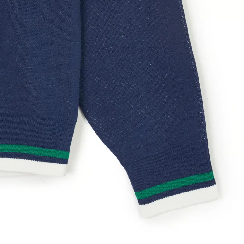 MLB Sweaters Men Blue-4