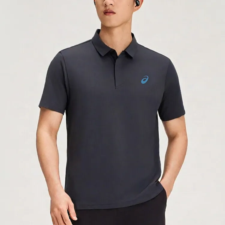 Asics D.FRESH Polo Shirt Men's Black-3