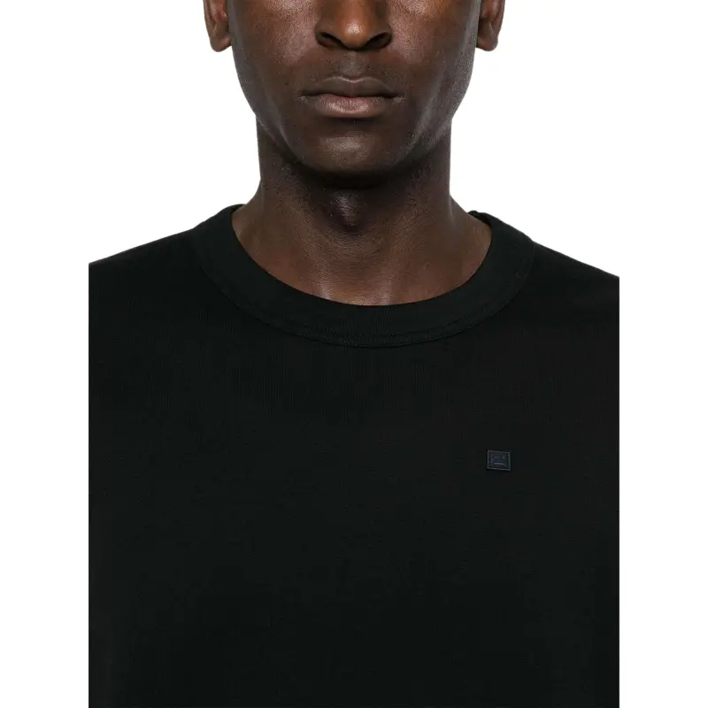Acne Studios Face Logo appliqué Cotton Sweatshirt-4