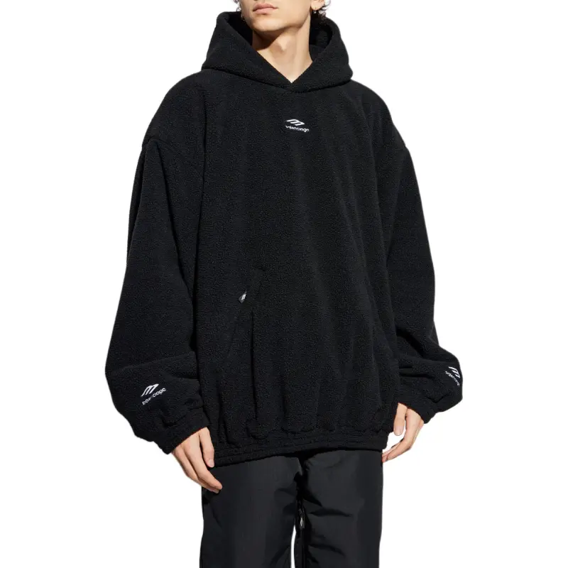Balenciaga Ski 3B Sports Icon Fleece Hoodie-2