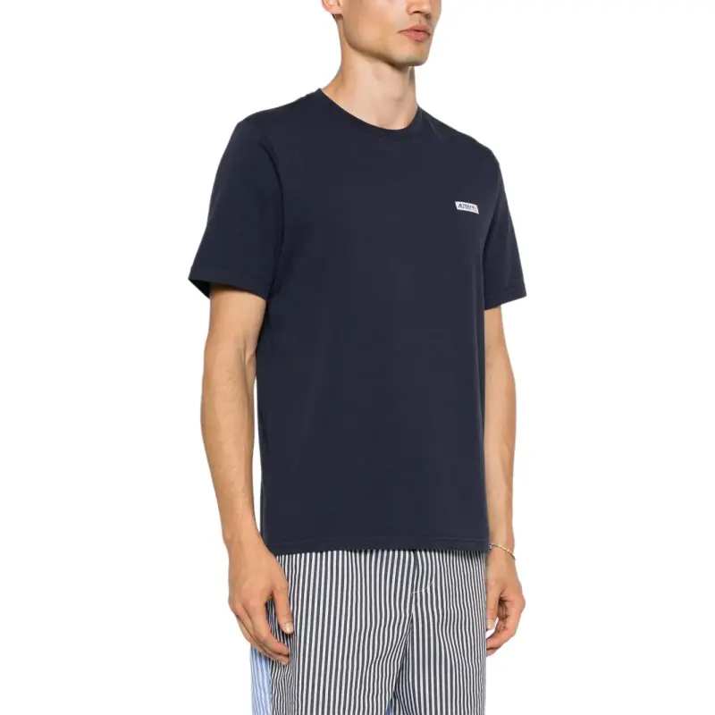 AUTRY Logo Label Crewneck T Shirt-5
