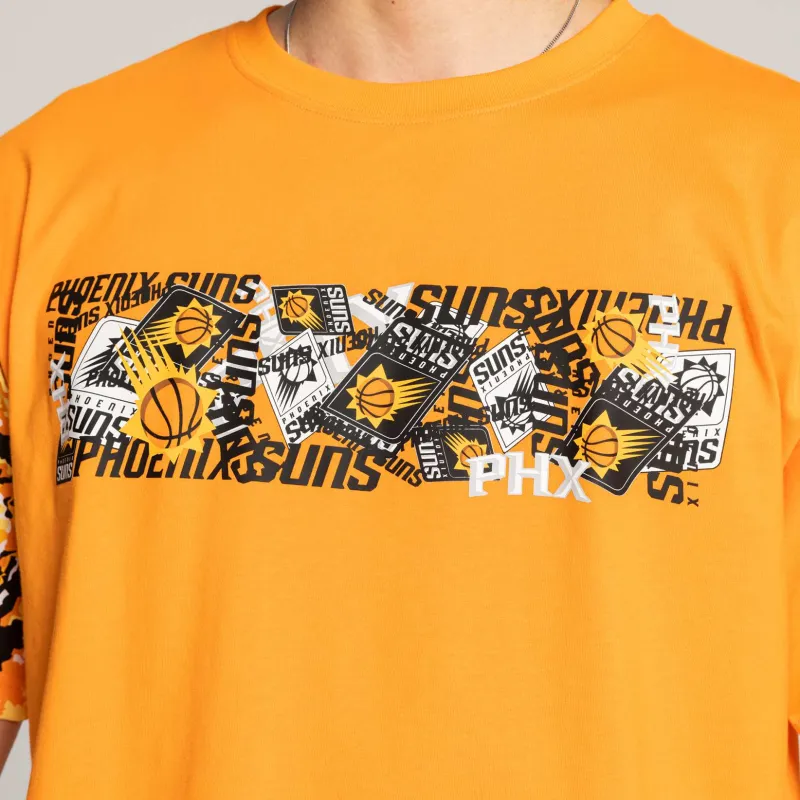NBA Sun Team T Shirt Unisex Yellow-4
