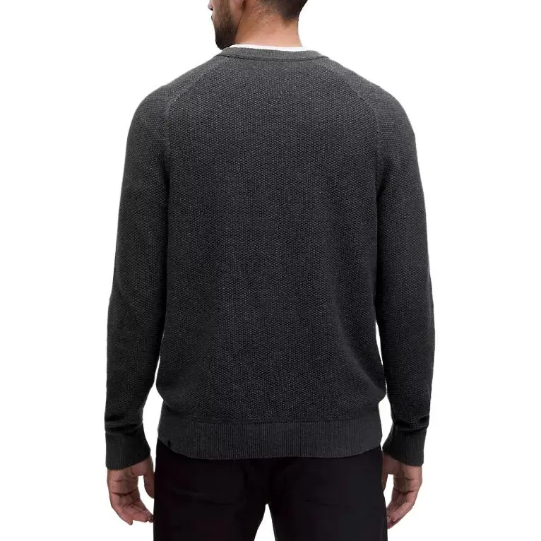 Lululemon Textured Knit Crewneck Sweater Sweater Men's-23