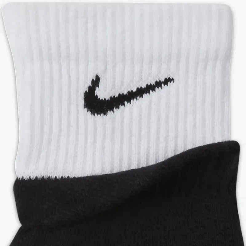Nike Mid Calf Socks Unisex Combo Set Black-3