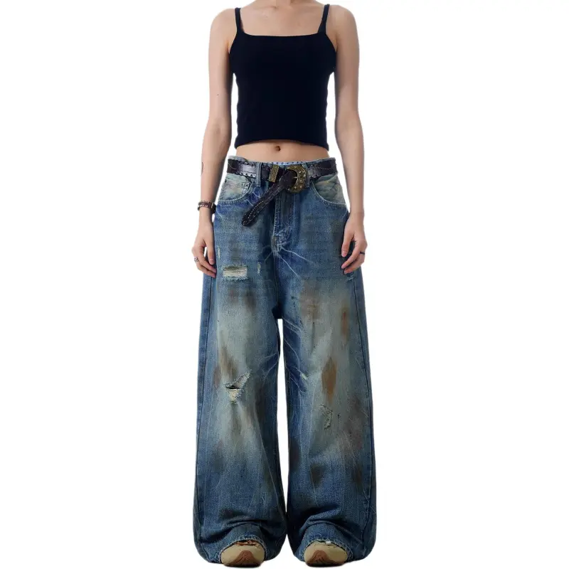 VINMUK Jeans Unisex Blue-7