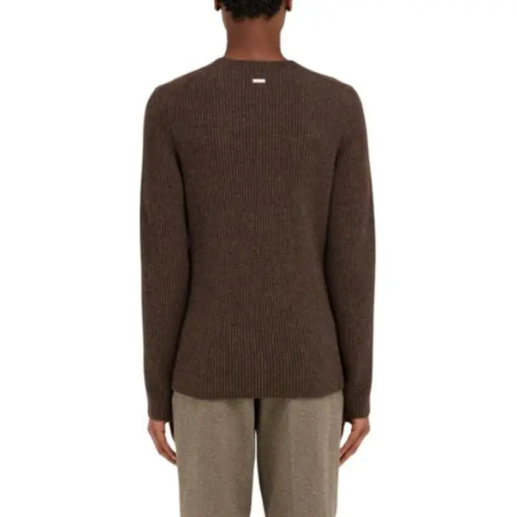 Ferragamo Compact Jersey Ribbed Jumper-3