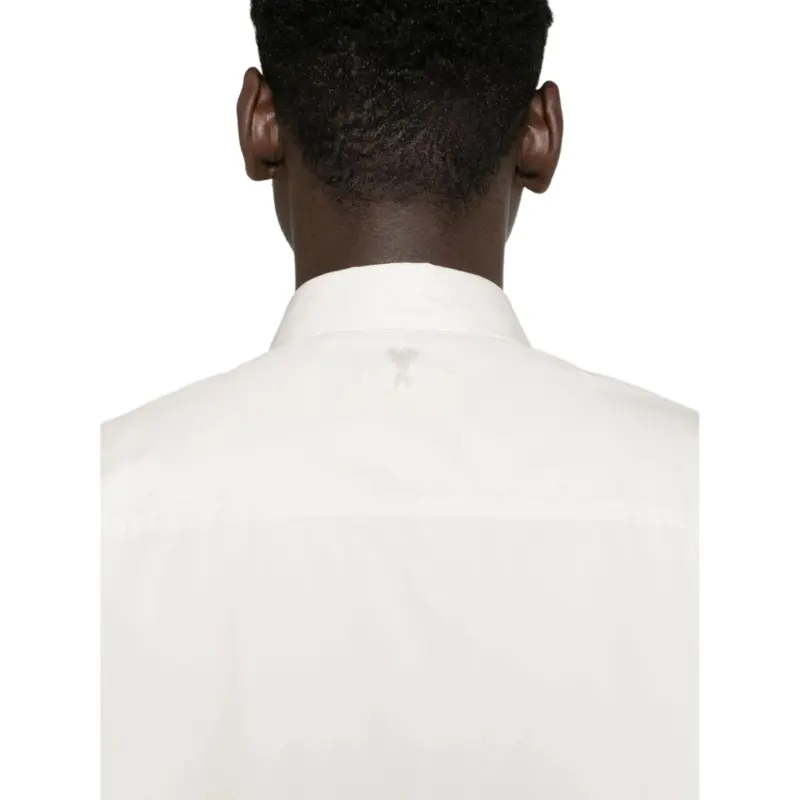 Ami Paris Short Sleeved Button Up Shirt-4