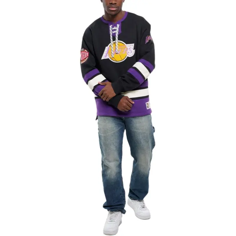 NBA Los Angeles Lakers Sweatshirt Men's Black-3
