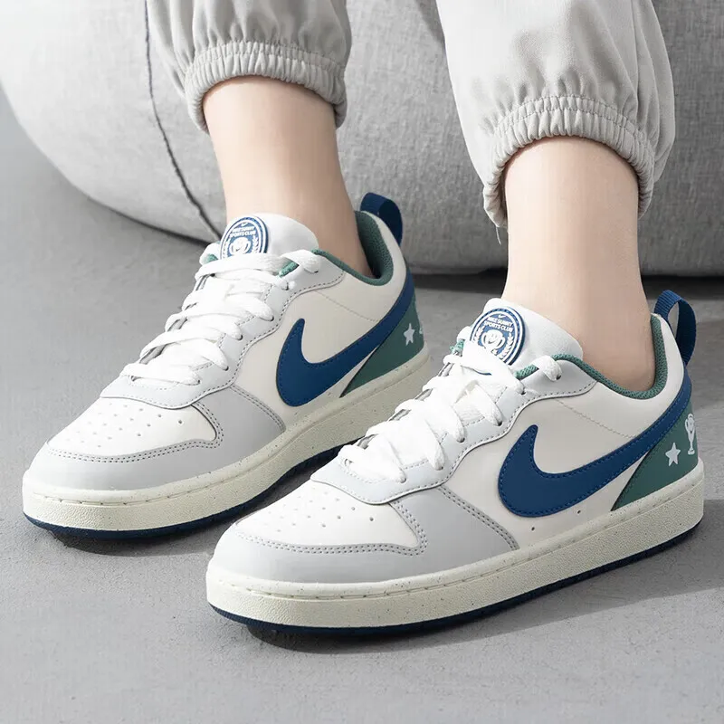 Nike Court Borough Low Recraft 'Sail Court Blue Bicoastal' GS-5