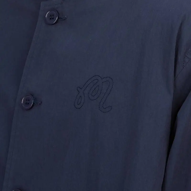 Malbon Golf Jackets Coats Men's Indigo-10
