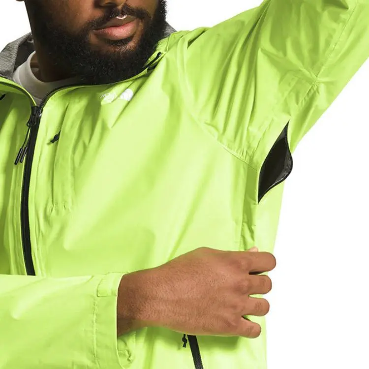 THE NORTH FACE Alta Vista Hiking Waterproof, Windproof, And Breathable Windbreaker Jacket Men's Green-1