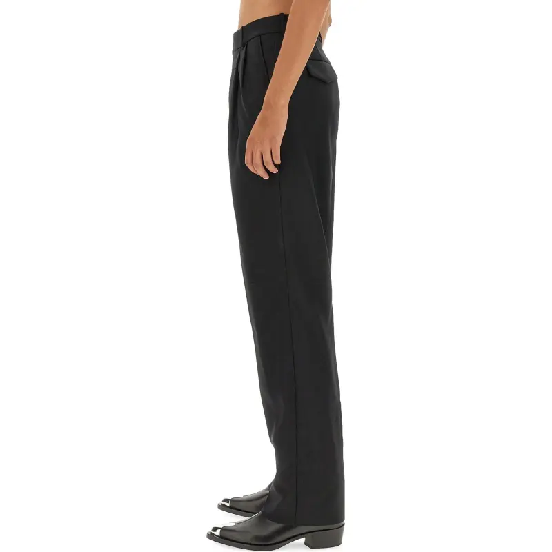 Alexander McQueen Gabardine Pants-5