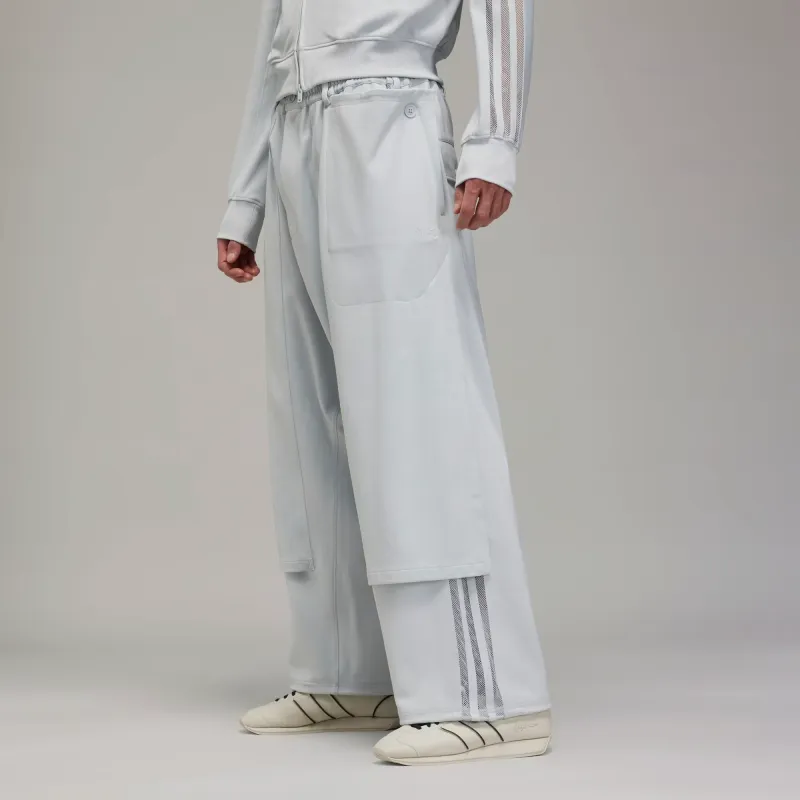 Y 3 Knitted Sweatpants Men's Light Gray-1