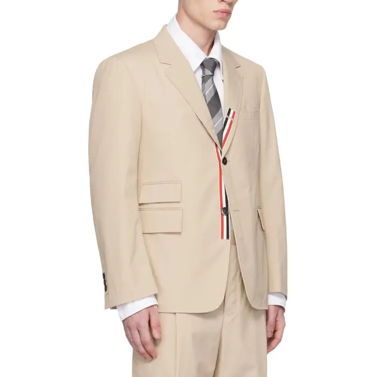 THOM BROWNE Single Breasted Tailored Blazer-3