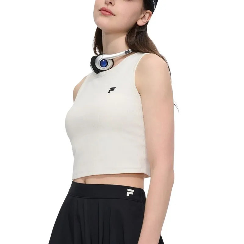 FILA FUSION Tank Top Women's Cloud White-4
