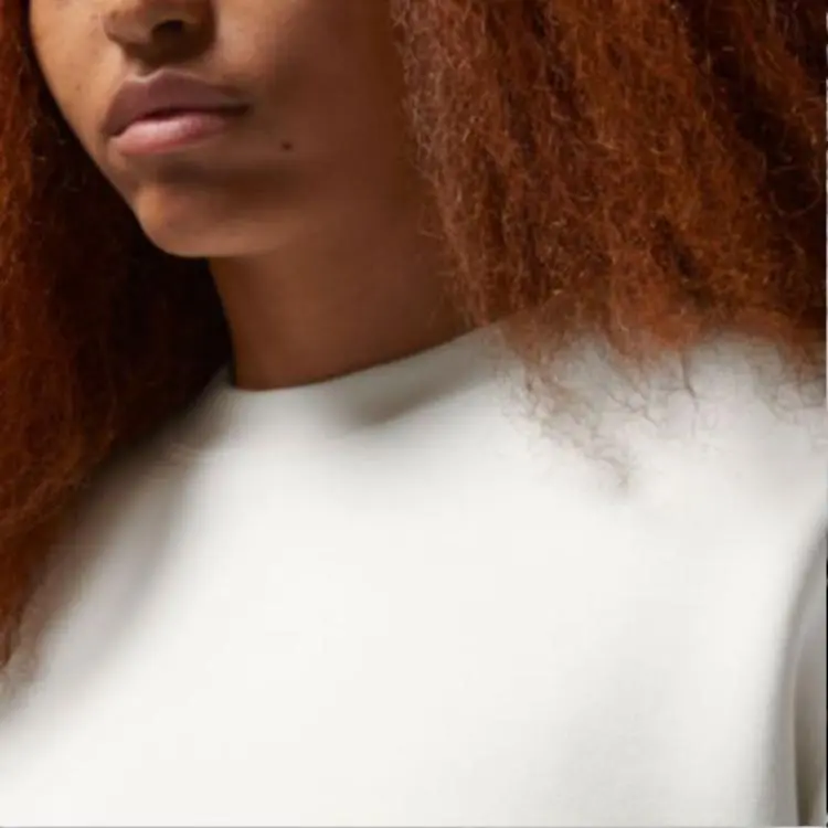 Jordan Sweatshirts Women's White-3