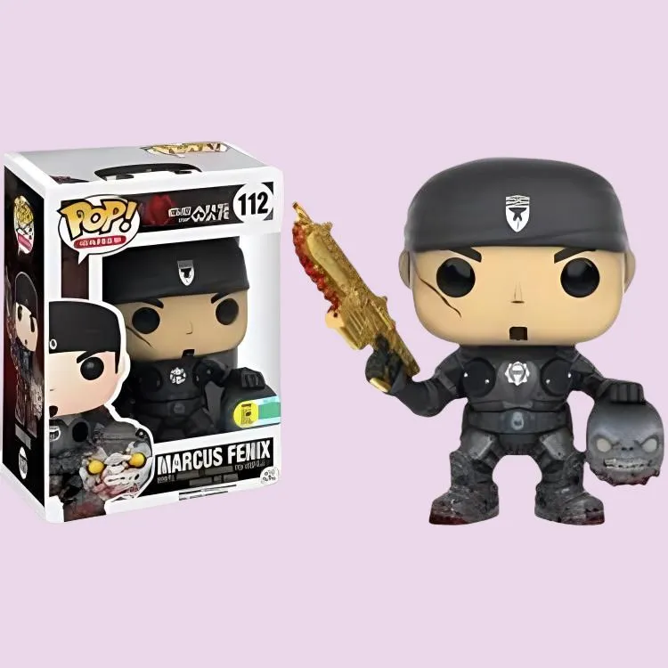 Funko Pop! Games Gears Of War Marcus Fenix Summer Convention Exclusive Figure #112-2
