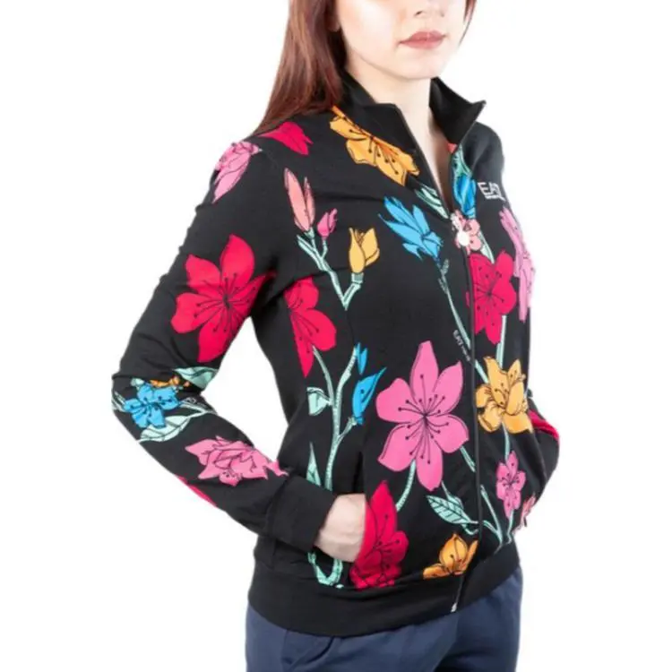 EMPORIO ARMANI EA7 Jackets Women's Black-2