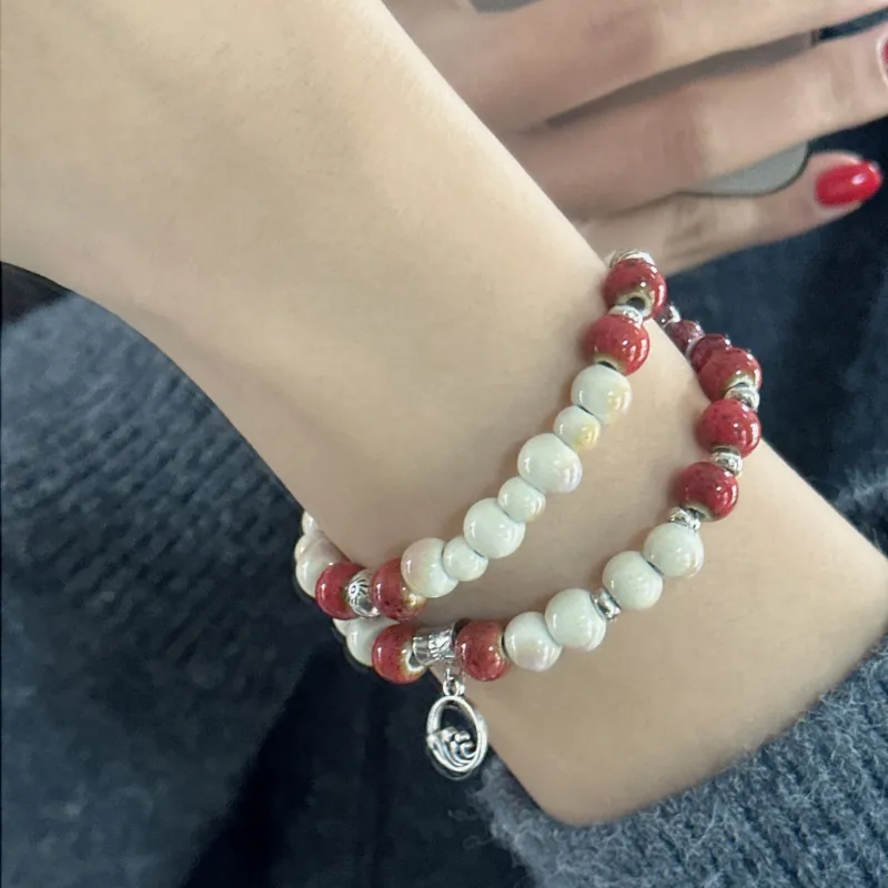 Mù Shàng Yún Yě Ceramic Bracelets Women's-5