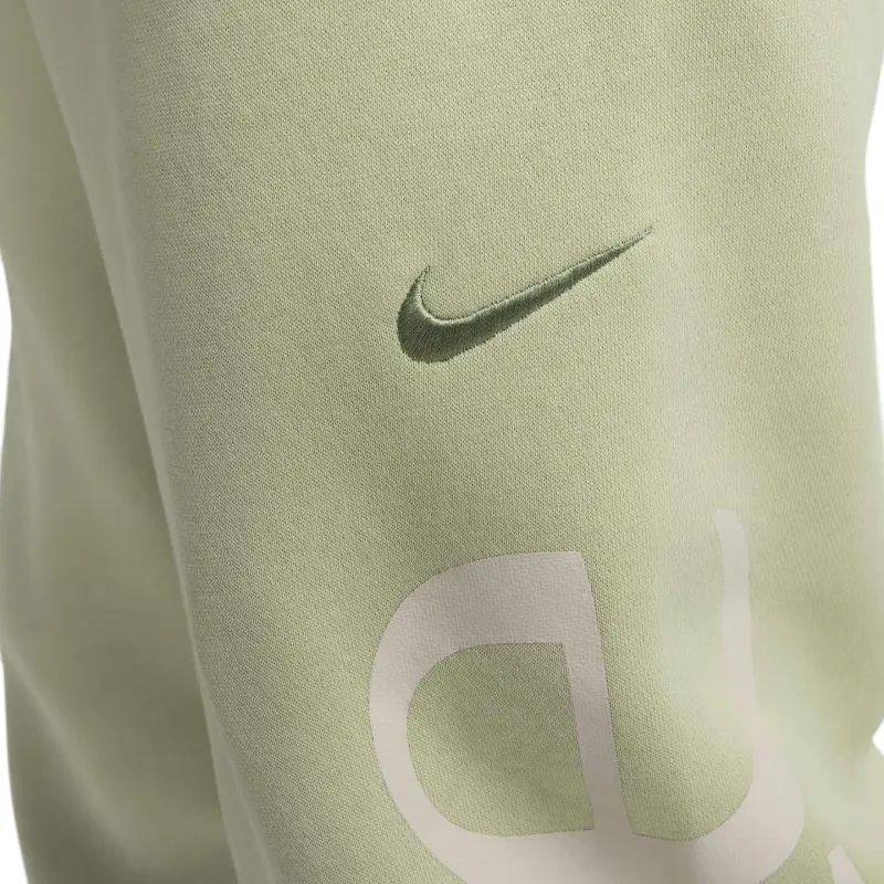 Nike Sportswear Phoenix Fleece Knitted Sports Pants Women's Light Green-4