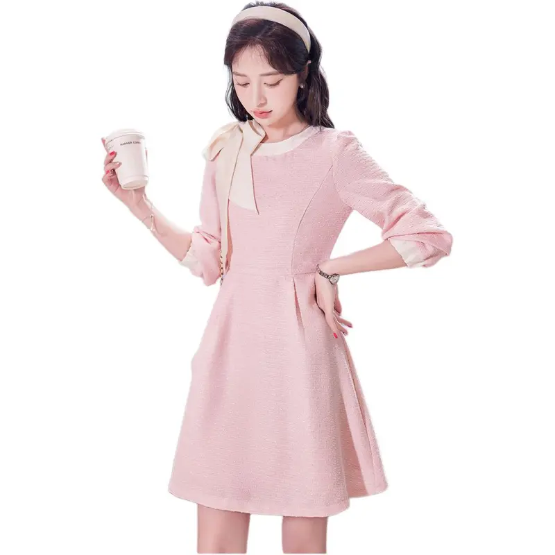 Fele.d Long Sleeved Dress Women's-4