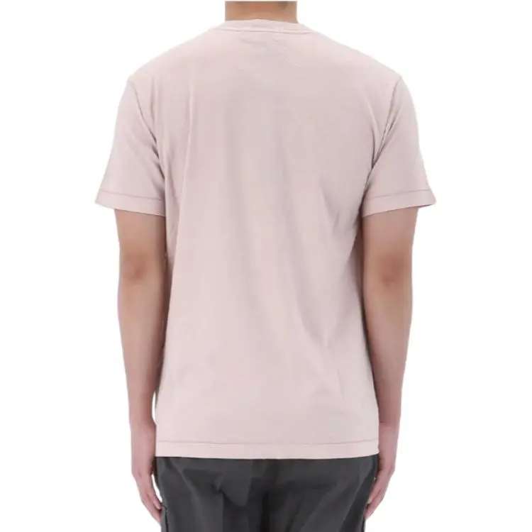 STONE ISLAND Logo Patch Crewneck T Shirt-4