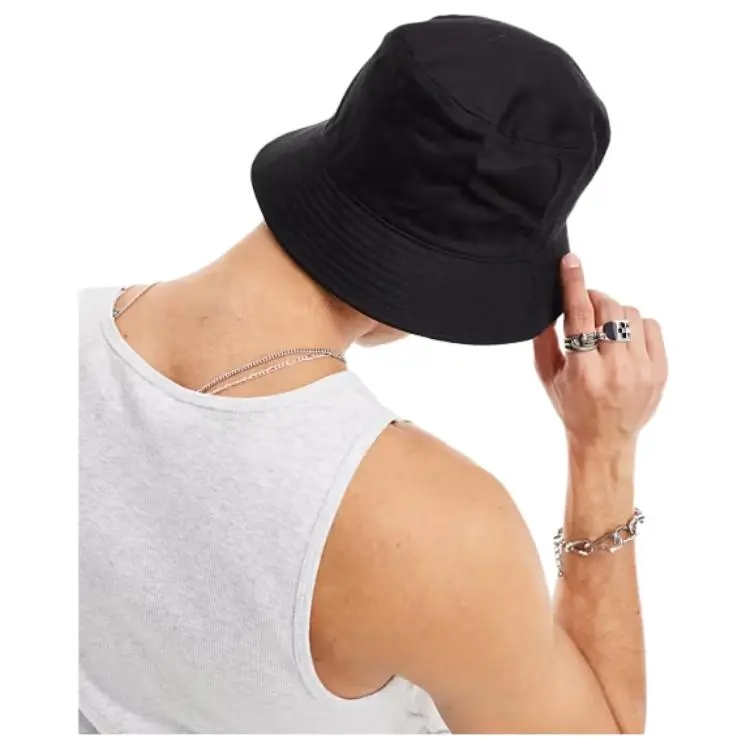 CALVIN KLEIN Bucket Hats Men's Black-3