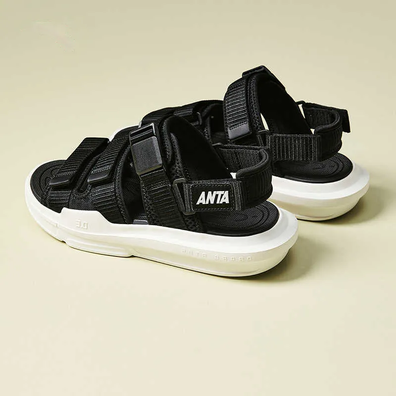 Anta Bastard Beach Sandals Men's Black-2