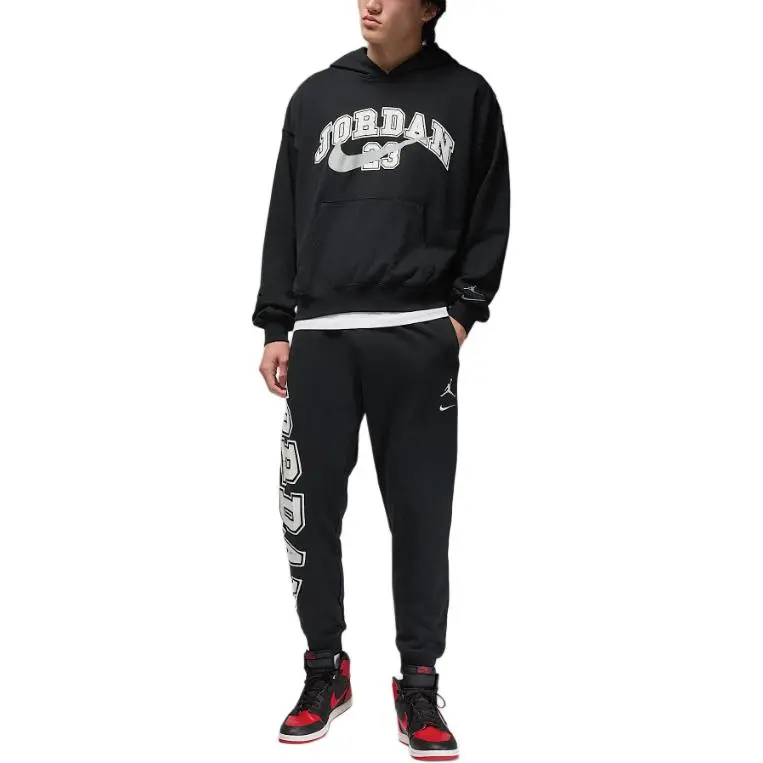 JORDAN Mvp Men's Oversized French Terry Pullover Hoodie-2