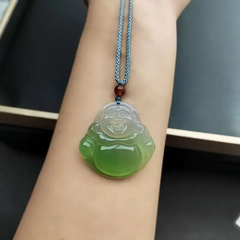 Gifts Chalcedony Jade Necklaces Unisex-6