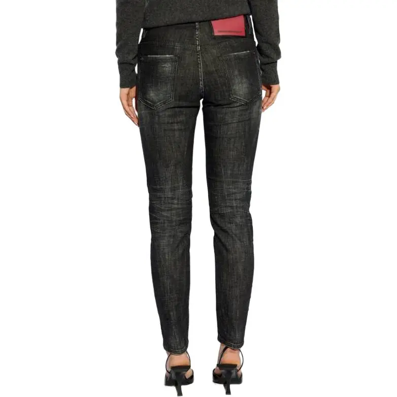 DSQUARED 2 Distressed Skinny Jeans-4