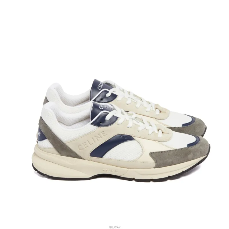 CELINE Cr03 Low Top Casual Shoes Men's Greige-1