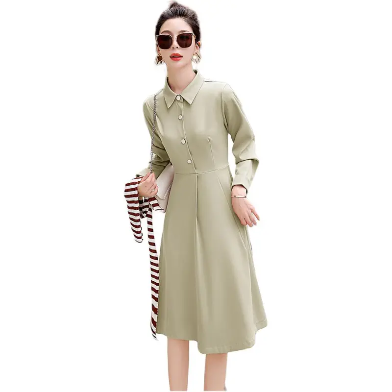 Fele.d Long Sleeved Dress Women's-3