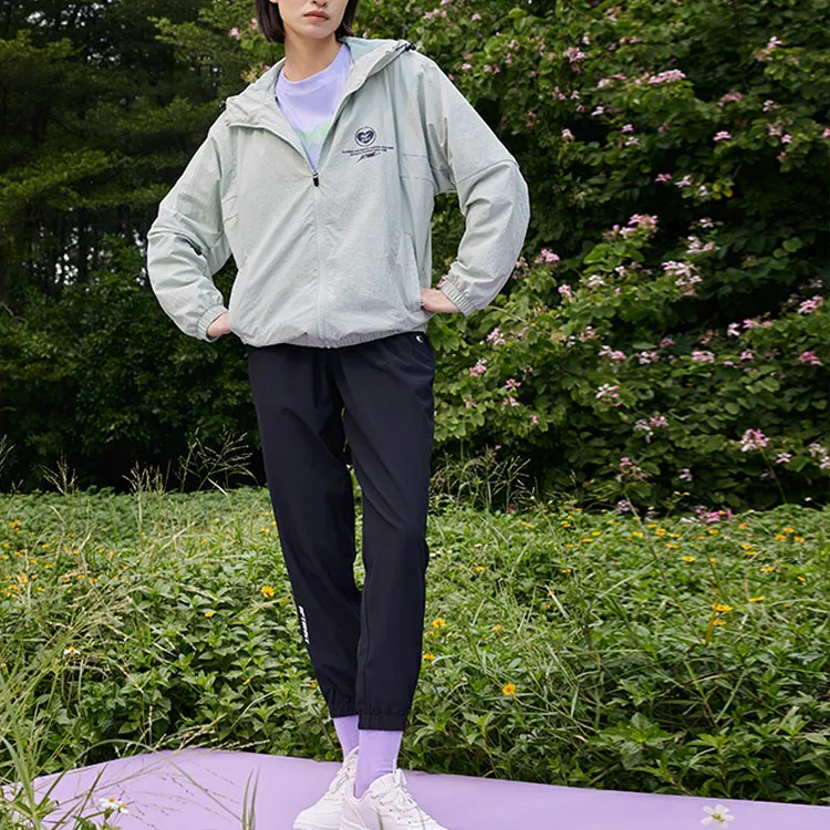 QIAODAN Knitted Sweatpants Women's Black-2
