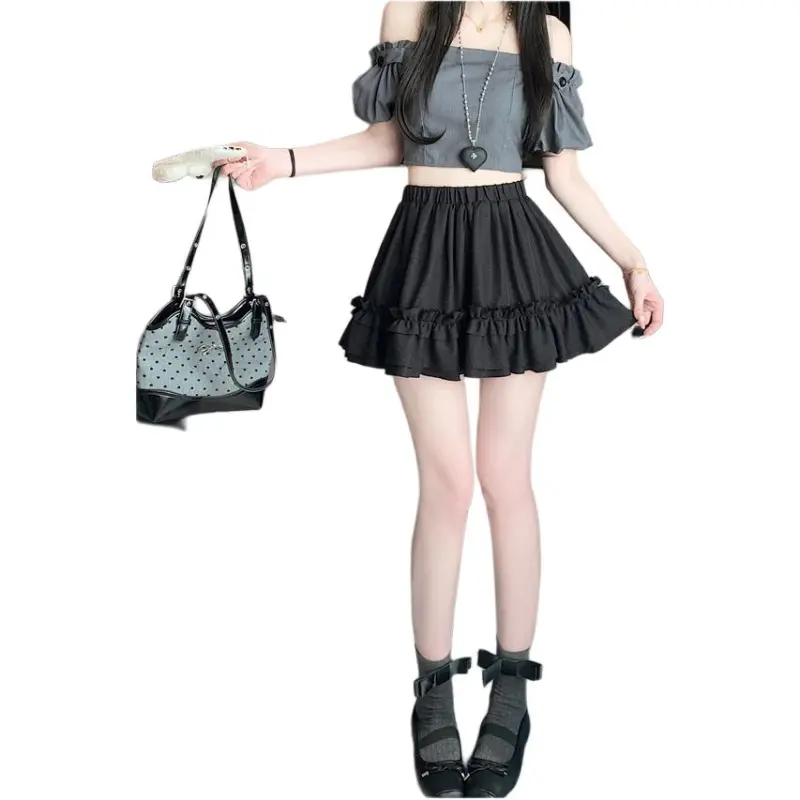 The Temptation Of The Muse Casual Short Skirts Women's-5