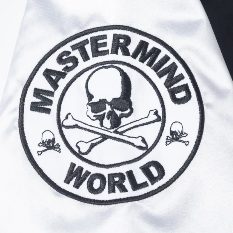 Mitchell & Ness Mastermind Joint Series Baseball Jacket Unisex Black-4