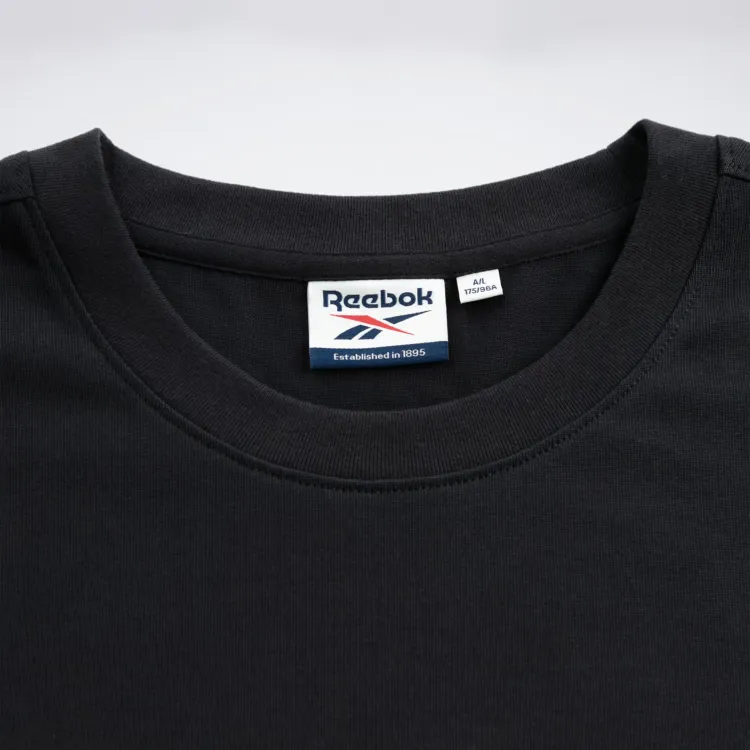 Reebok T Shirts Unisex Black-2