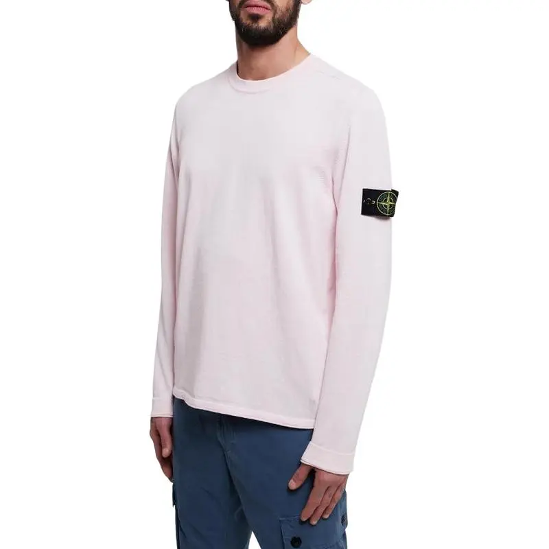 STONE ISLAND Sweater Men's Pink-3
