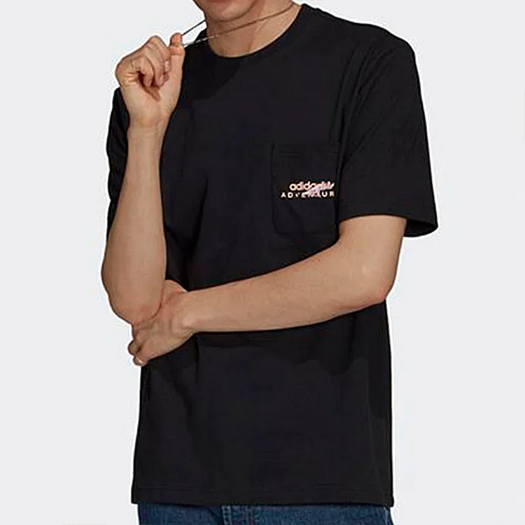 Adidas Originals Adv Pkt T Shirts Men Black-1