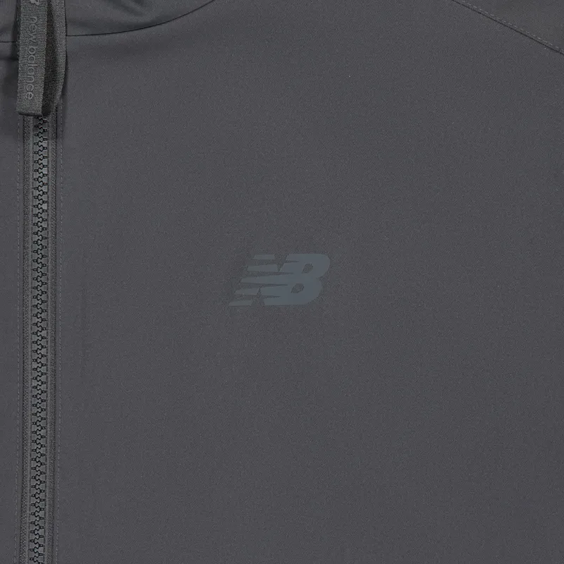 New Balance Jackets & Coats Women's Black Asphalt Cyan-3