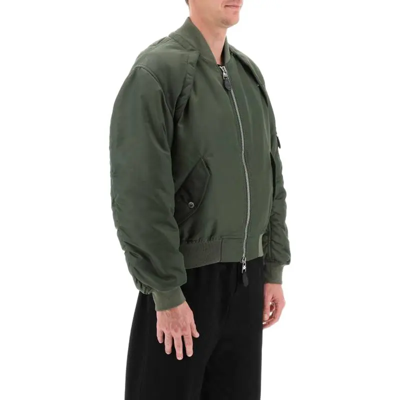 Alexander McQueen Zip Up Bomber Jacket-2
