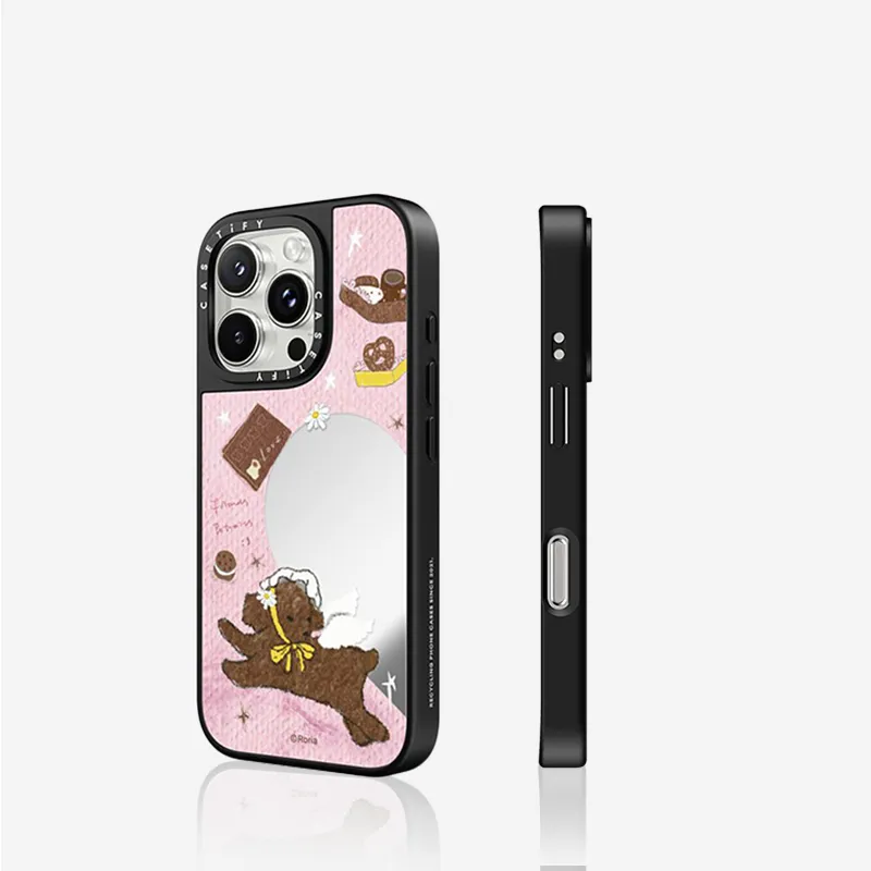 CASETIFY PC+TPU Material Roria Coffee&Cookie Phone Cases Compatible With IPhone 15/16 Collection-4
