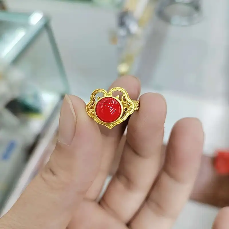 Gifts Jade Rings Unisex-6