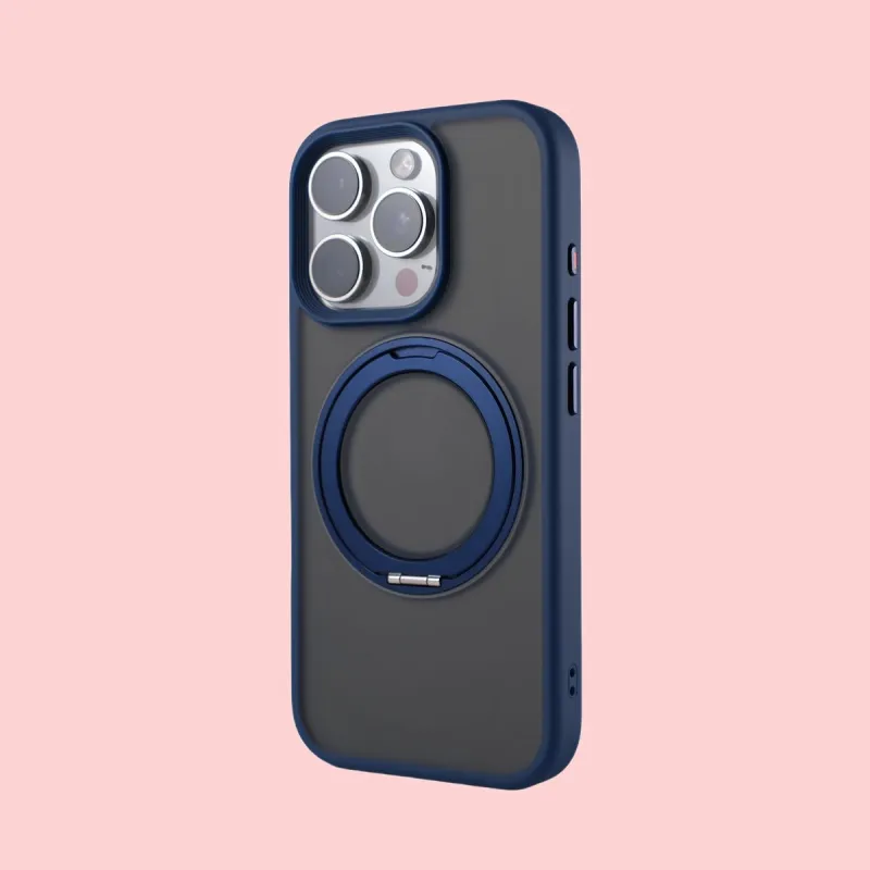 DEPA PC Material Skin Friendly Magnetic Stand Phone Cases Compatible With Apple 13/14/15/16 Series-3